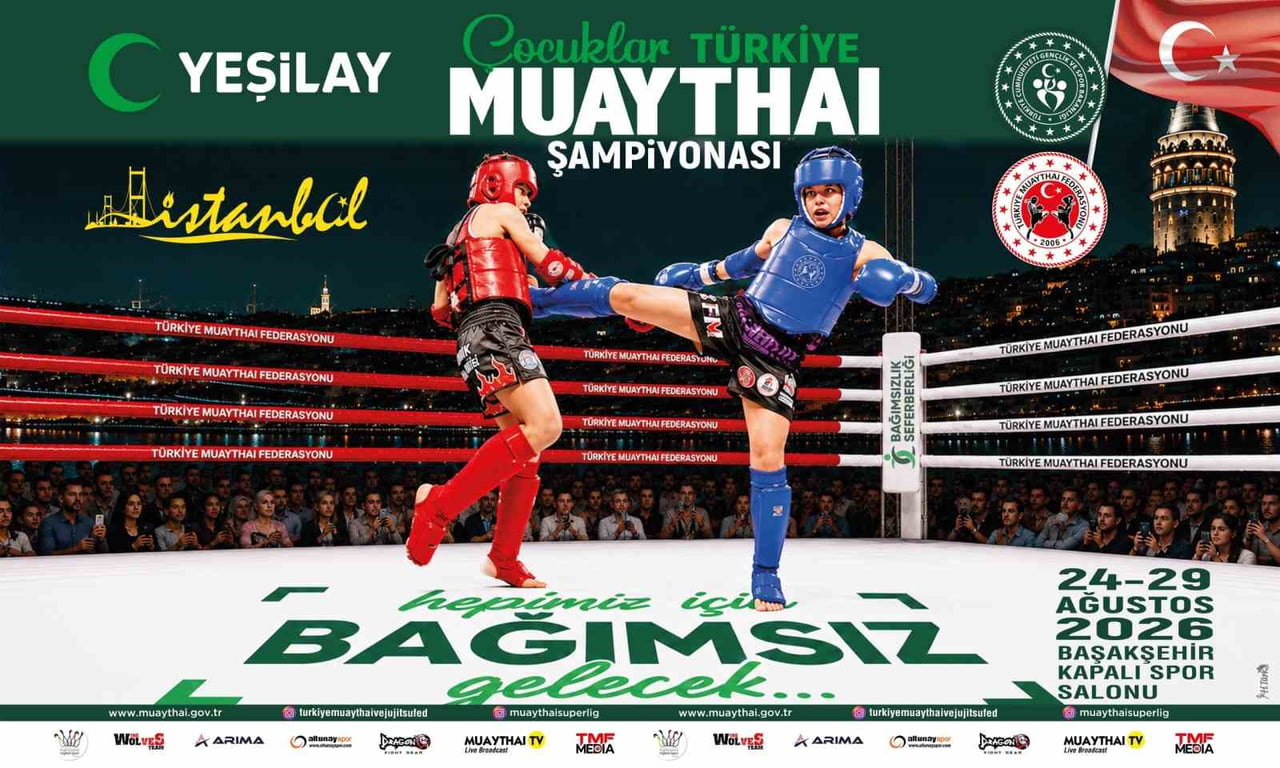 İSTANBUL BAŞAKŞEHİR’DE DÜZENLENEN YEŞİLAY ÇOCUKLAR TÜRKİYE MUAYTHAİ ŞAMPİYONASI’NDA MANİSA’NIN...