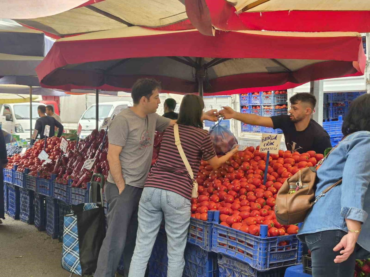 İSTANBUL MERKEZLİ 22 İLDE YAŞ SEBZE VE MEYVE PİYASASINDA FAHİŞ FİYAT UYGULAYAN ARACILARA YÖNELİK...