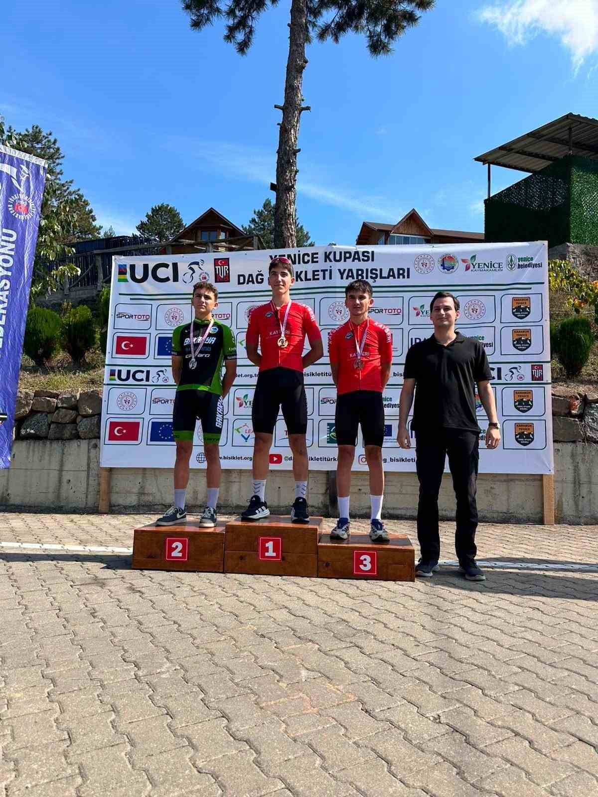 KARABÜK’TE DÜZENLENEN YENİCE MTB CUP MÜSABAKALARINDA KAYSERİ’Yİ TEMSİL EDEN SPORCULAR, U17...