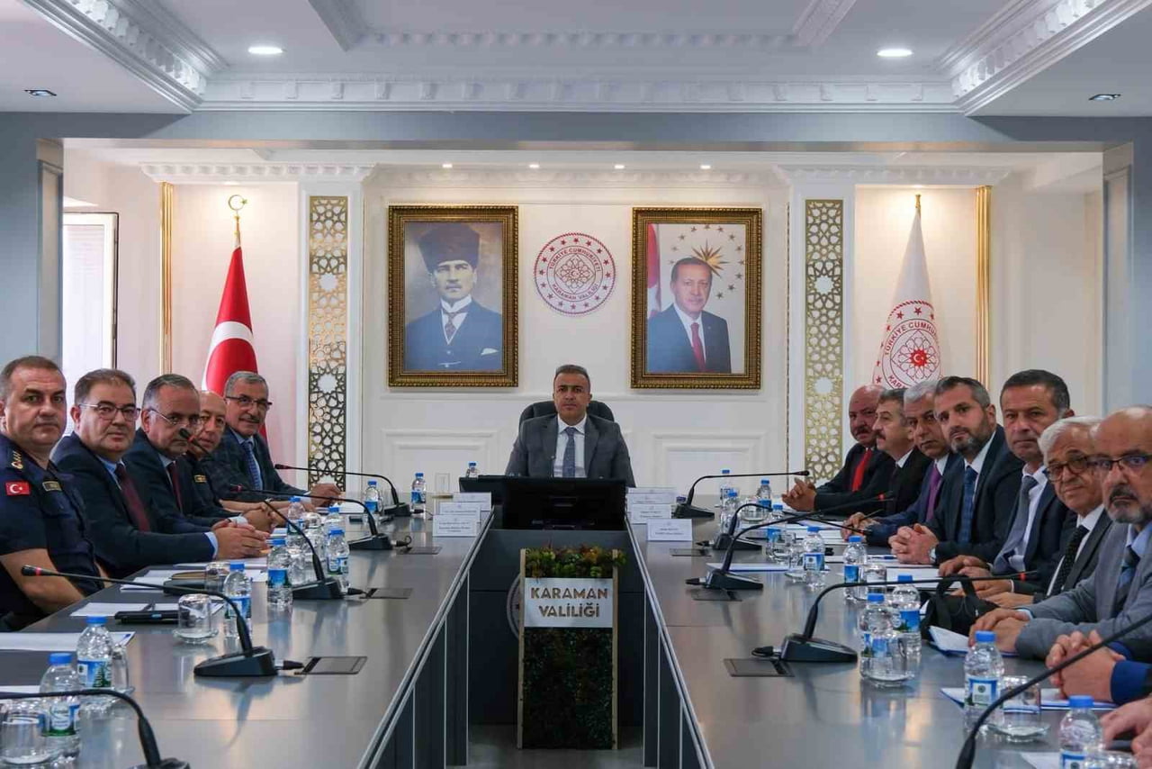 KARAMAN'DA 2026-2027 AKADEMİK YILI ÖNCESİNDE ÜNİVERSİTE GÜVENLİK KOORDİNASYON TOPLANTISI...