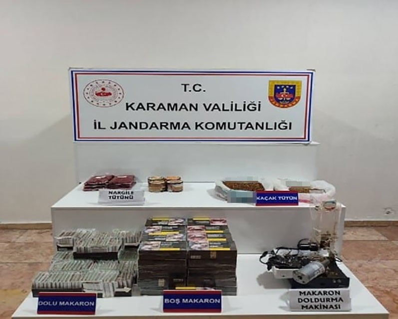 KARAMAN’DA İL JANDARMA KOMUTANLIĞI EKİPLERİNCE SON BİR HAFTA İÇERİSİNDE GERÇEKLEŞTİRİLEN...