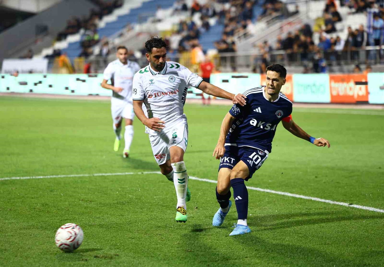 KASIMPAŞA, TRENDYOL SÜPER LİG’İN 6. HAFTASININ AÇILIŞ MAÇINDA EVİNDE KARŞILAŞTIĞI KONYASPOR İLE...