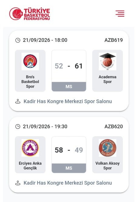 KAYSERİ BÜYÜK ERKEKLER BASKETBOL LİGİ’NDE 2026-2027 SEZONU HEYECANI BAŞLADI.