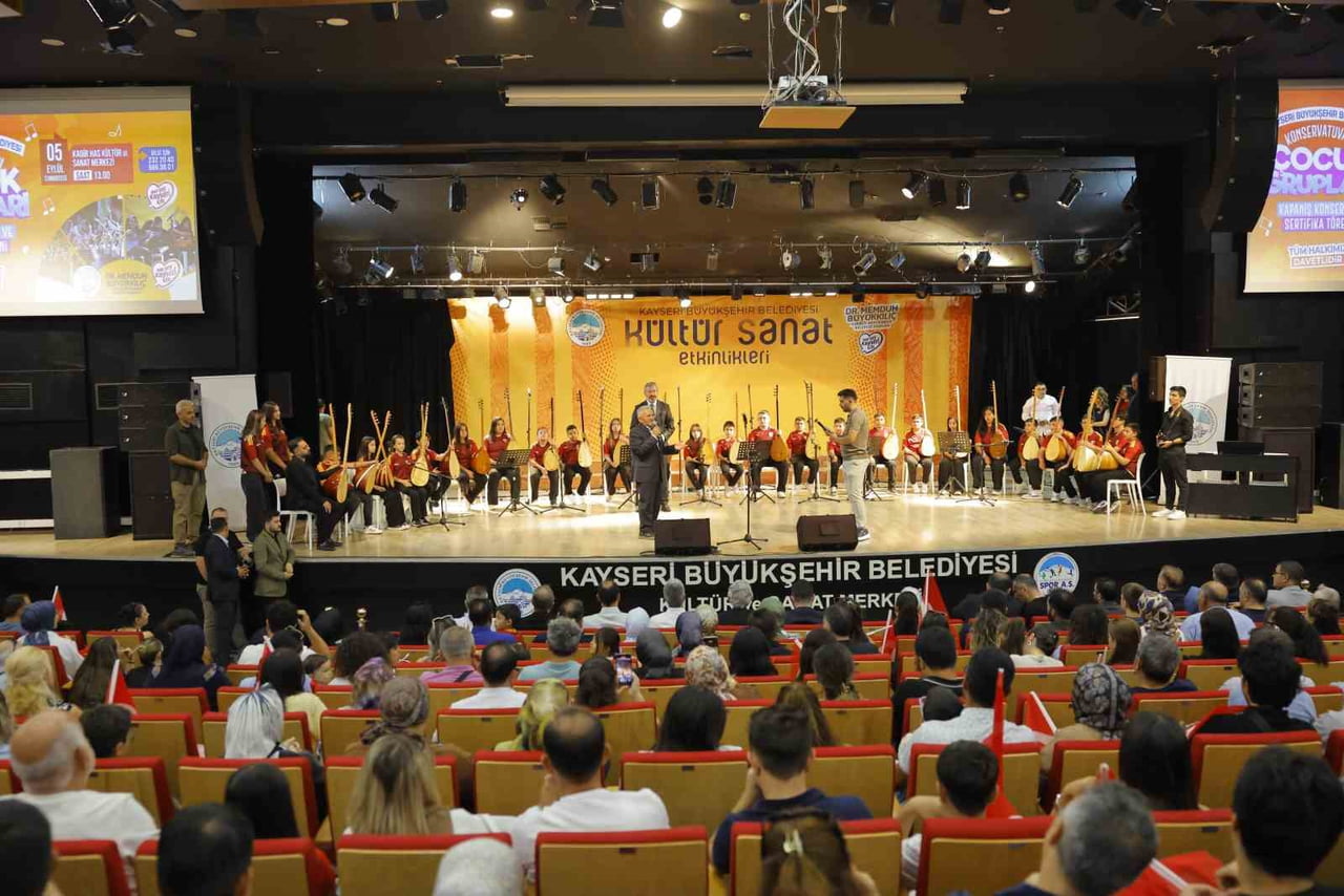 KAYSERİ BÜYÜKŞEHİR BELEDİYE BAŞKANI DR. MEMDUH BÜYÜKKILIÇ; BÜYÜKŞEHİR BELEDİYESİ KONSERVATUVARI...