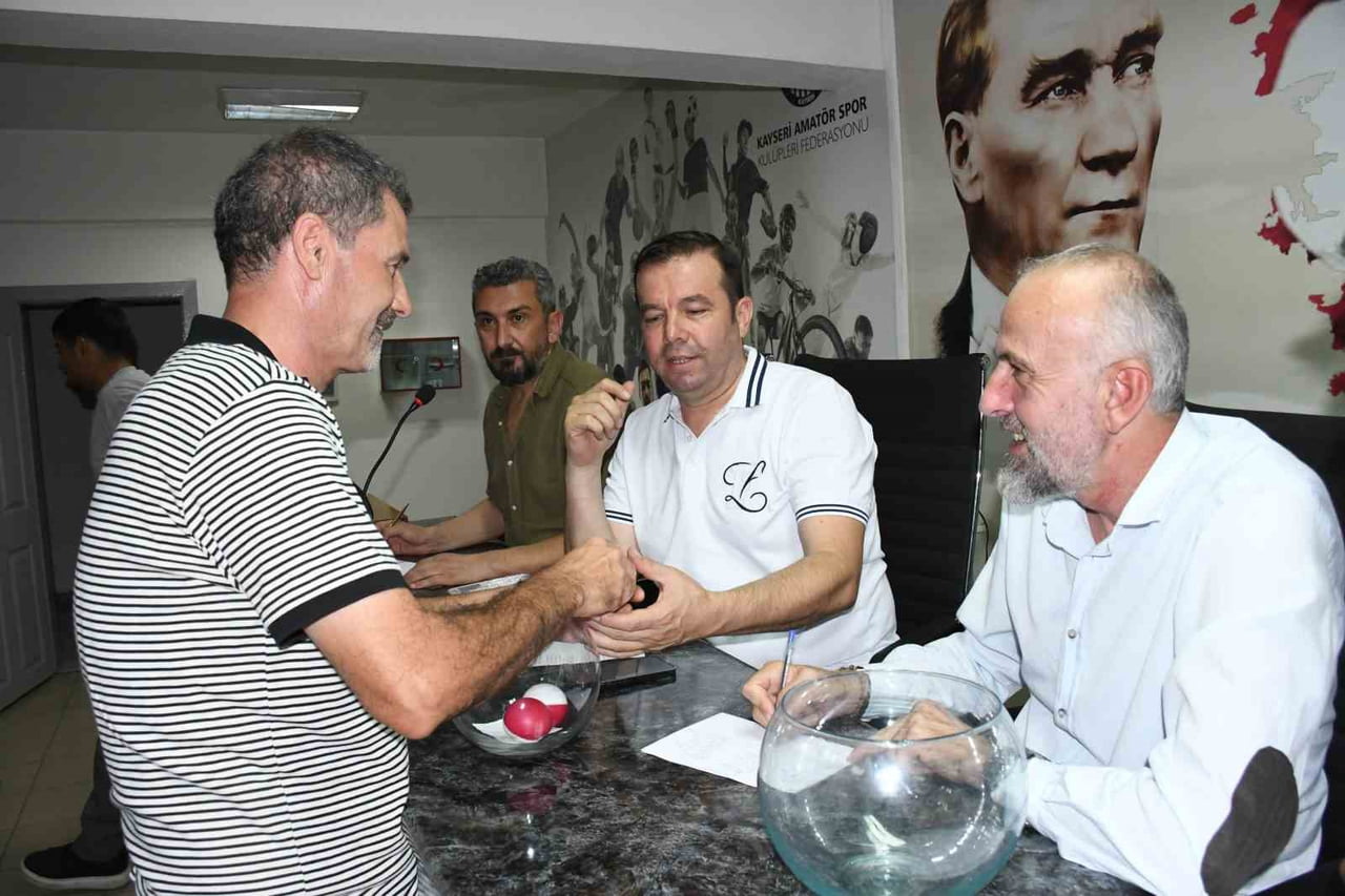 KAYSERİ SÜPER AMATÖR KÜME FİKSTÜR ÇEKİMİ 16 EYLÜL 2026 ÇARŞAMBA GÜNÜ SÜMER AMATÖR EVİ’NDE SAAT...