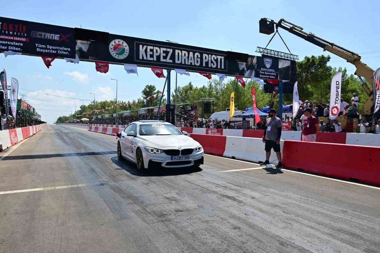 KEPEZ BELEDİYESİ İLE TÜRKİYE OTOMOBİL SPORLARI FEDERASYONU İŞBİRLİĞİNDE DÜZENLENEN TÜRKİYE OTODRAG...