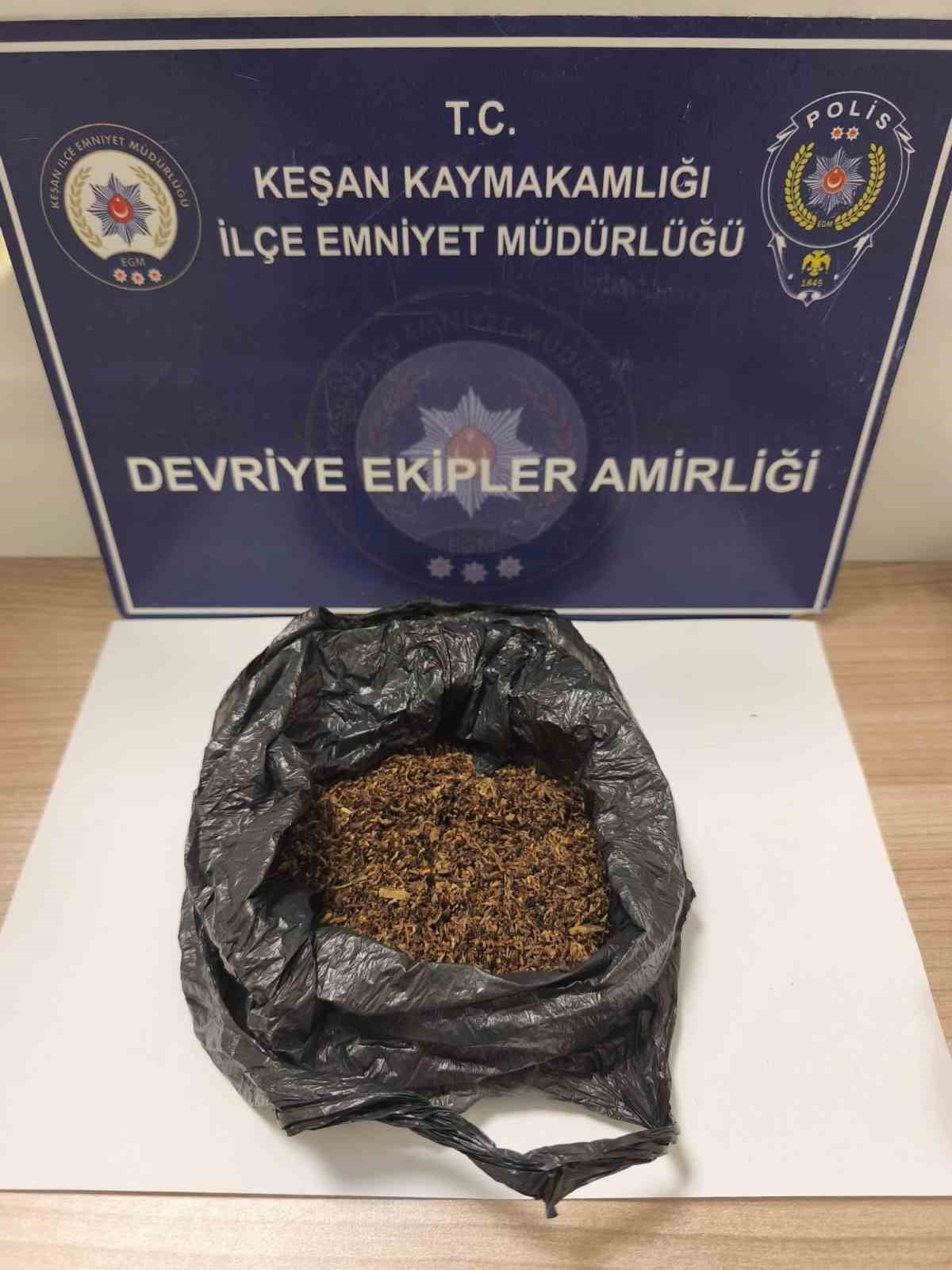 KEŞAN’DA İKİ AYRI UYUŞTURUCU OLAYINDA 46 GRAM MADDE ELE GEÇİRİLDİ