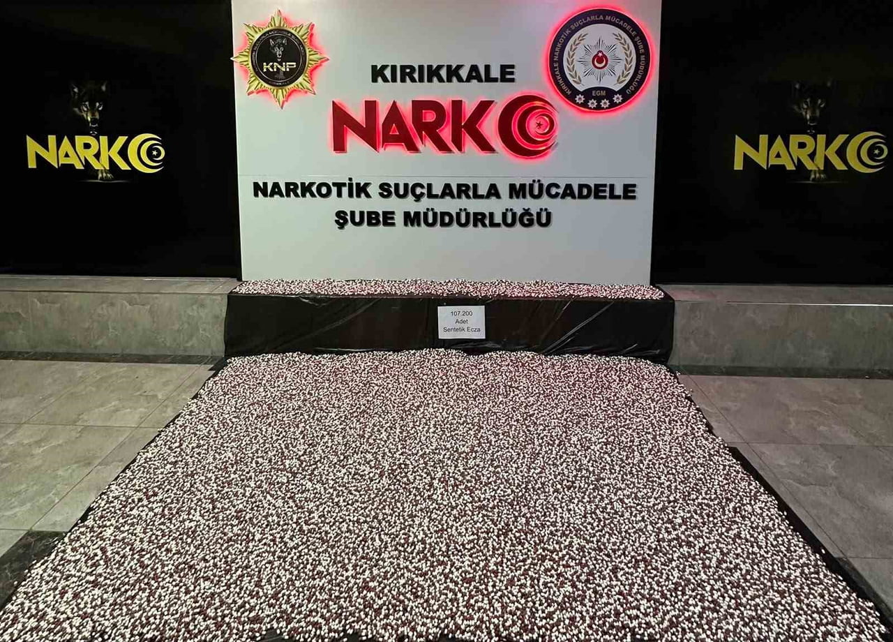 KIRIKKALE CUMHURİYET BAŞSAVCILIĞI KOORDİNESİNDE, ANKARA’DAN ÇEVRE İLLERE UYUŞTURUCU MADDE...
