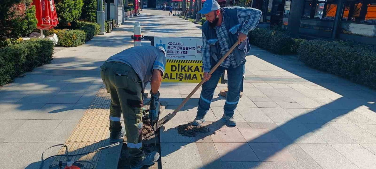 KOCAELİ'DE HER GÜN BİNLERCE KİŞİNİN KULLANDIĞI İZMİT HÜRRİYET CADDESİ VE SEKAPARK'TAKİ YÜRÜYÜŞ...