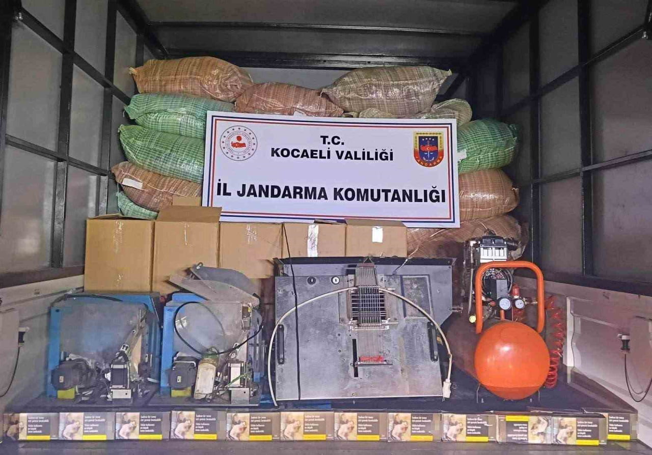KOCAELİ’DE DÜZENLENEN OPERASYONDA, PİYASA DEĞERİ YAKLAŞIK 4 MİLYON TL OLAN 1 MİLYON 750 BİN İÇİ...