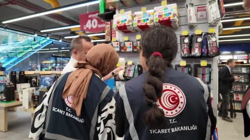 Konya’da okul öncesi kırtasiyelere denetim