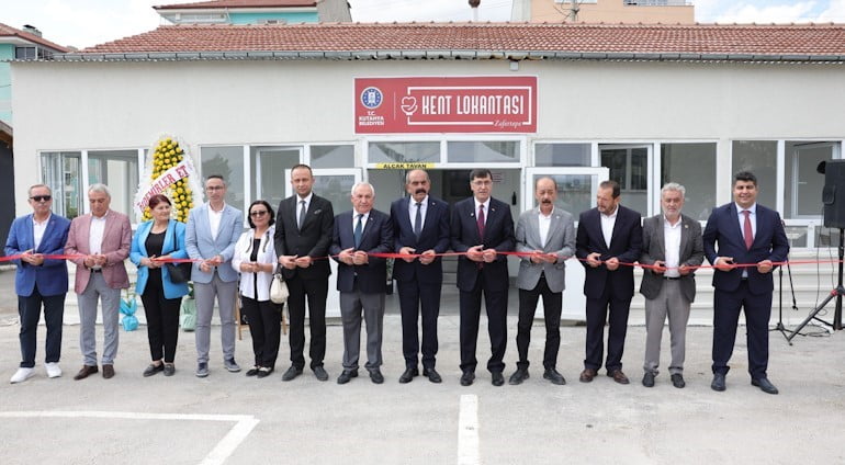 KÜTAHYA’DA ZAFERTEPE KENT LOKANTASI HİZMETE AÇILDI