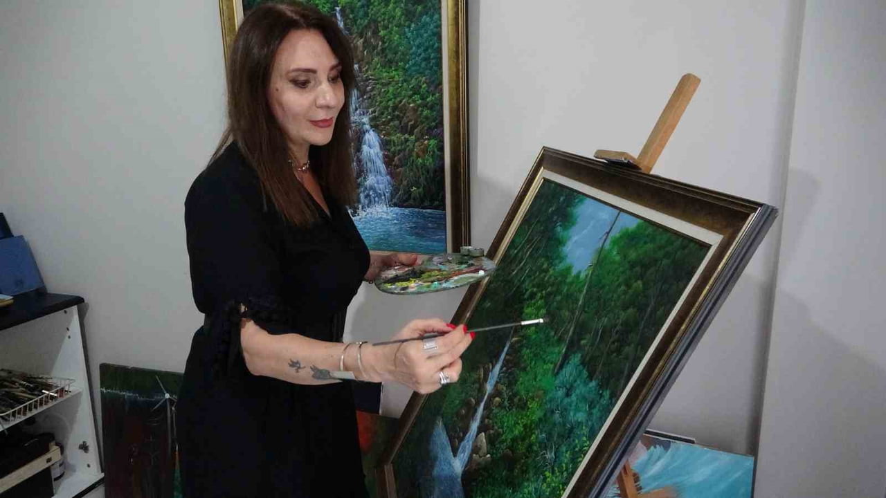 KÜTAHYALI RESSAM NURHAN AĞARTAN