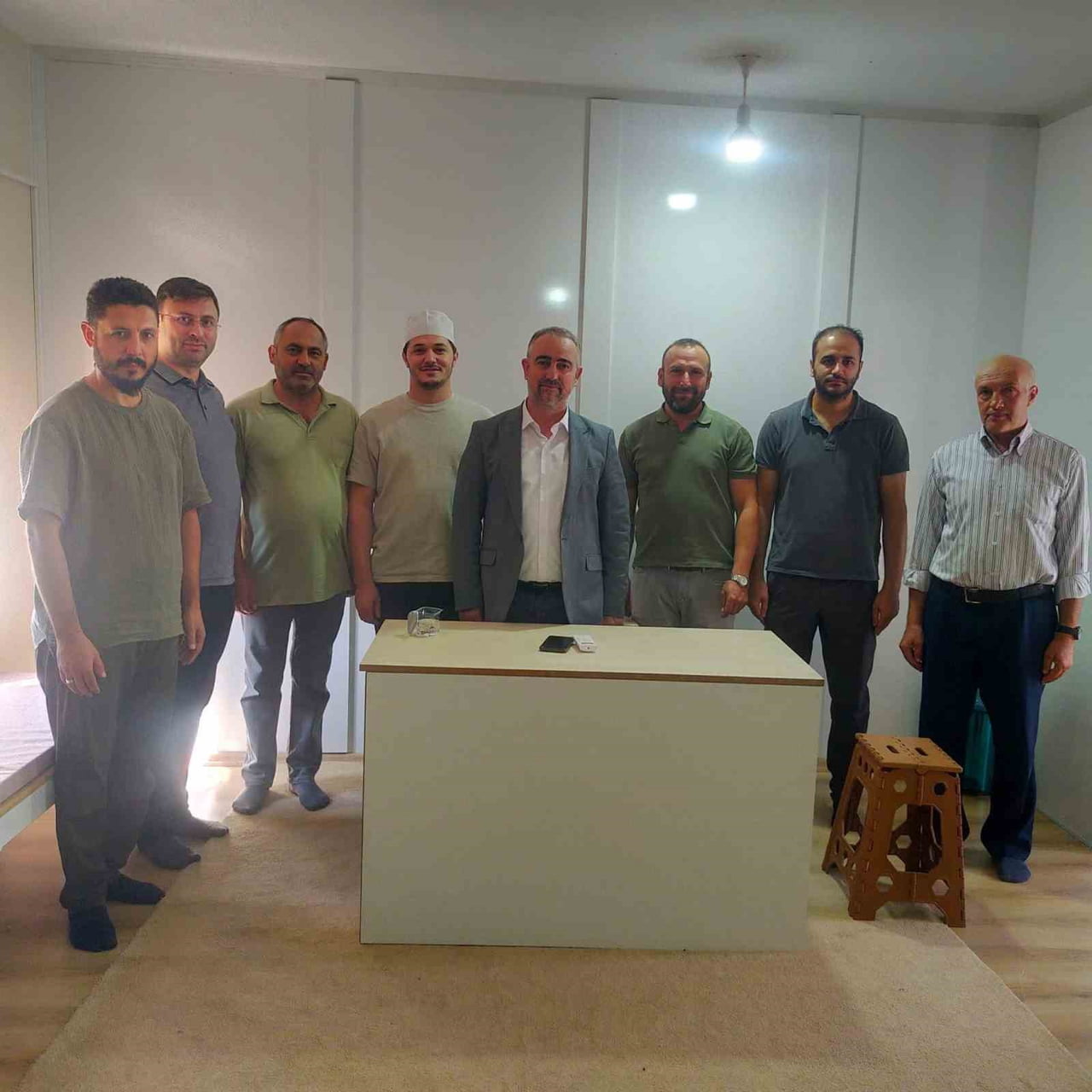 KUYUCAK İLÇE MÜFTÜSÜ MEHMET EMİN AVCI, PAMUKÖREN MAHALLESİ’NDE GÖREV YAPAN DİN GÖREVLİLERİYLE BİR...