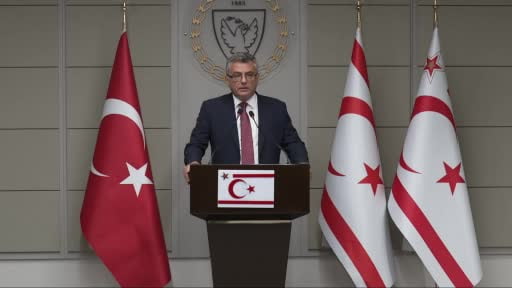Kuzey Kıbrıs Türk Cumhuriyeti (KKTC) Cumhurbaşkanı Tufan Erhürman, Güney Kıbrıs Rum Yönetimi...