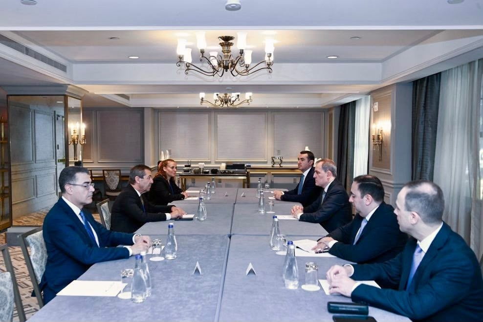 KUZEY KIBRIS TÜRK CUMHURİYETİ (KKTC) DIŞİŞLERİ BAKANI TAHSİN ERTUĞRULOĞLU, NEW YORK’TA AZERBAYCAN...