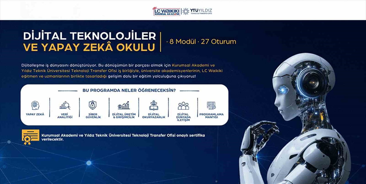 LC WAİKİKİ, KURUMSAL AKADEMİ ÇATISI ALTINDA HAYATA GEÇİRDİĞİ DİJİTAL TEKNOLOJİLER VE YAPAY ZEKA...