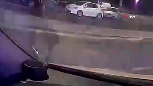 Lösemiyi yenen üniversiteli gencin hayatını kaybettiği kaza kamerada