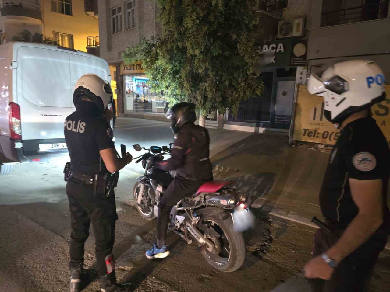 MALATYA’DA MOTOSİKLETLERE YÖNELİK DENETİM