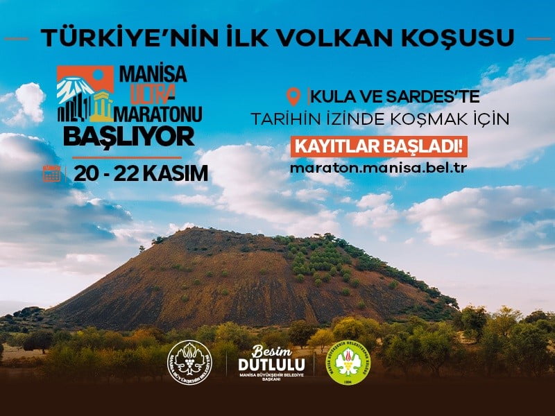MANİSA BÜYÜKŞEHİR BELEDİYESİ TARAFINDAN DÜZENLENECEK MANİSA ULTRA MARATONU, 20-22 KASIM...
