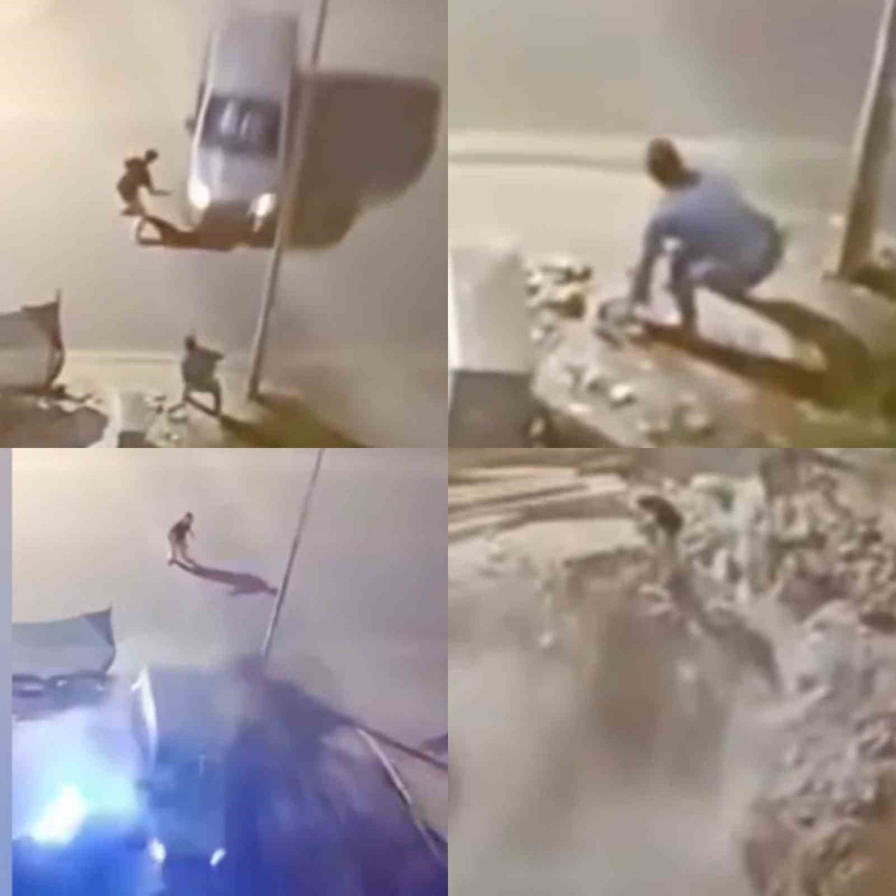 MERSİN'İN ANAMUR İLÇESİNDE BİR ŞAHIS ARACIYLA KAVGA ETTİĞİ ŞAHSA ÇARPIP ÇUKURA UÇTU, HEM KENDİ HEM...