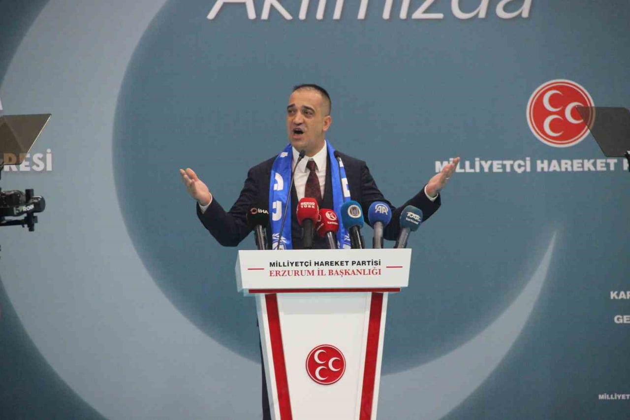 MİLLİYETÇİ HAREKET PARTİSİ (MHP) ERZURUM İL BAŞKANLIĞI’NIN 15. OLAĞAN KONGRESİ, RECEP TAYYİP...