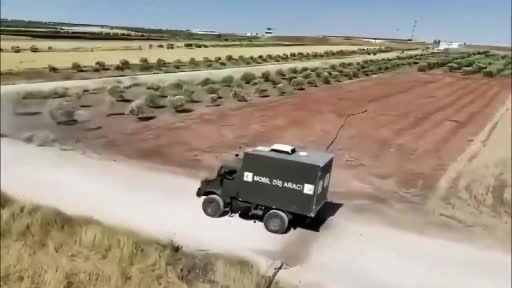 Mobil diş aracı zorlu şartlarda Türk askerinin yanında olmaya devam ediyor