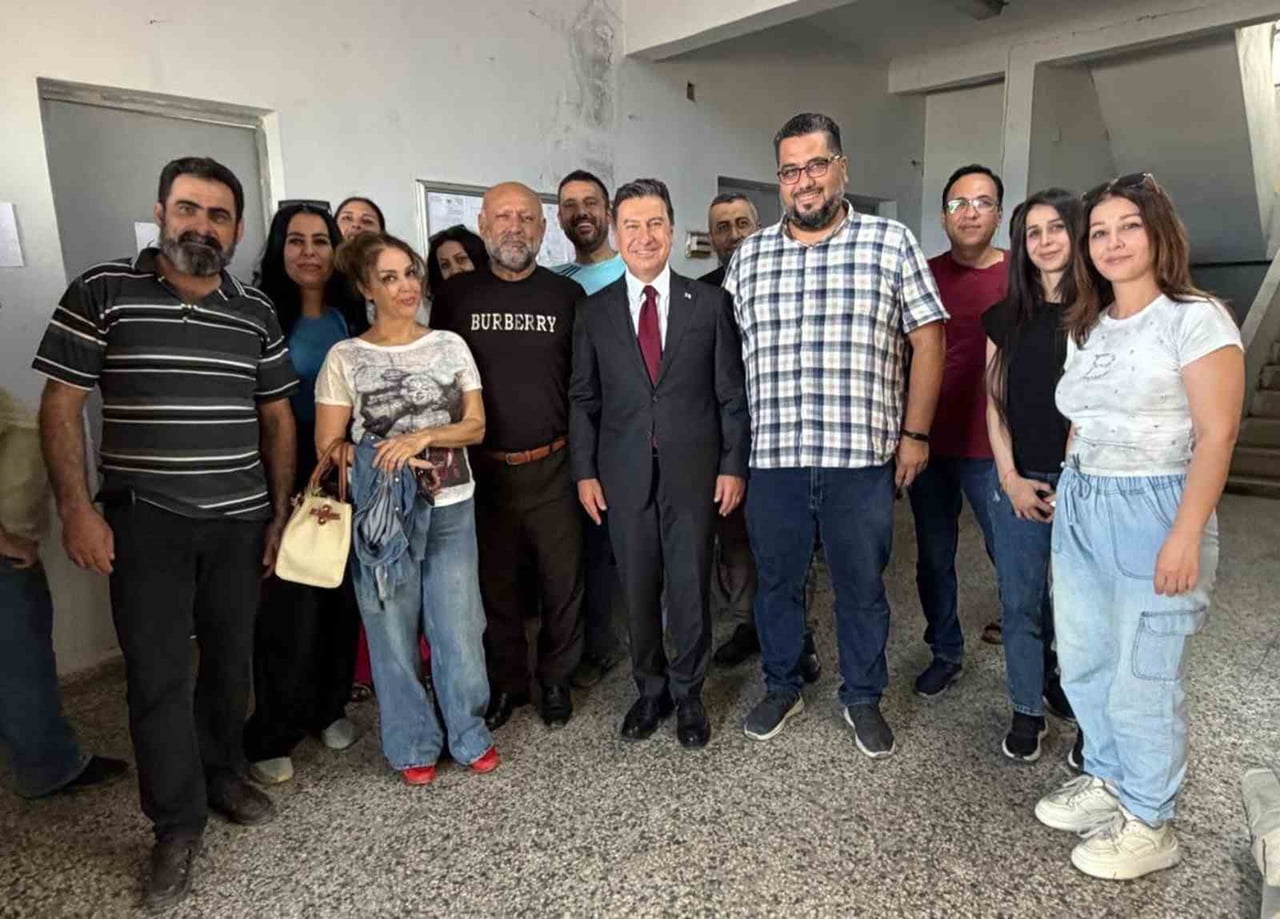 MUĞLA BÜYÜKŞEHİR BELEDİYE BAŞKANI AHMET ARAS, SURİYE ZİYARETİNDE LAZKİYE'NİN KUZEYİNDE BULUNAN VE...