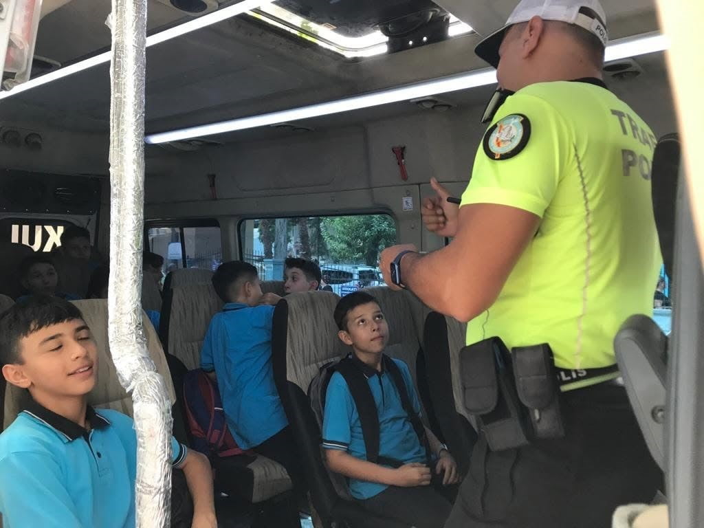 MUĞLA’DA OKUL SERVİSLERİNE SIKI DENETİM