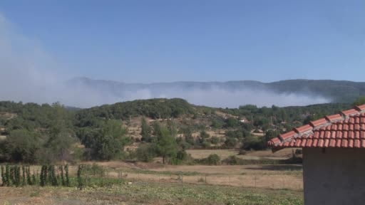 Muğla’daki orman yangınına müdahale devam ediyor