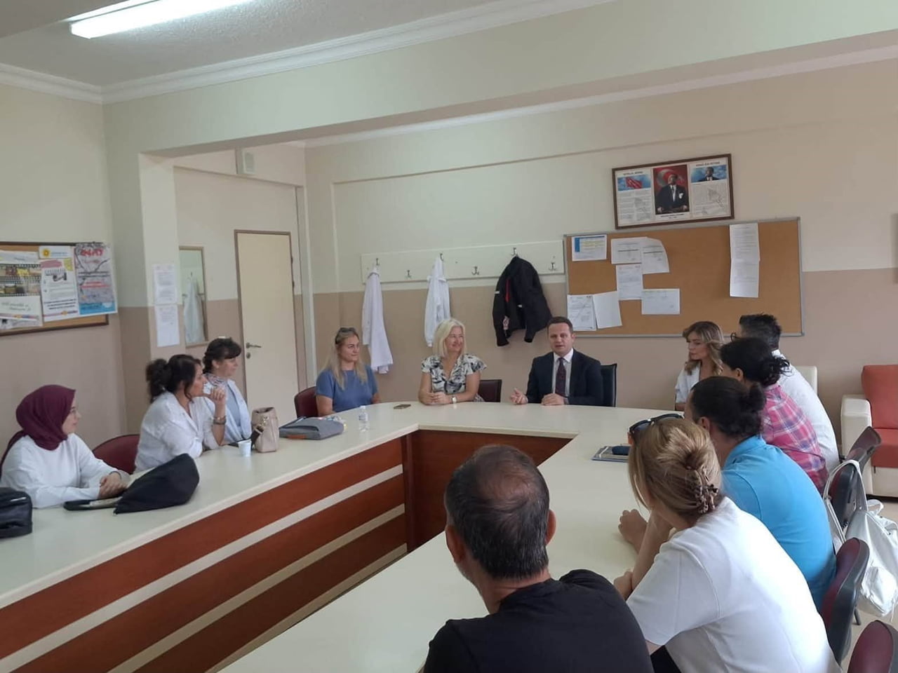 MUĞLA İL MİLLİ EĞİTİM MÜDÜRÜ ÇAY, MUĞLA GÜZEL SANATLAR ORTAOKULU VE LİSESİNDE İNCELEME...