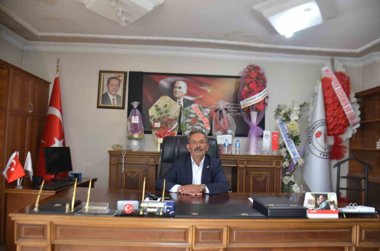 MUŞ’UN BULANIK İLÇESİNE BAĞLI RÜSTEMGEDİK BELDE BELEDİYE BAŞKANI ABİT ÖZDEMİR, GÖREVE GELMESİNİN...