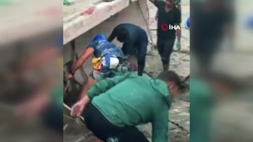 Nepal'de 26 Ağustos'ta meydana gelen sel ve toprak kaymasının 11'inci gününde 64 yaşındaki bir...