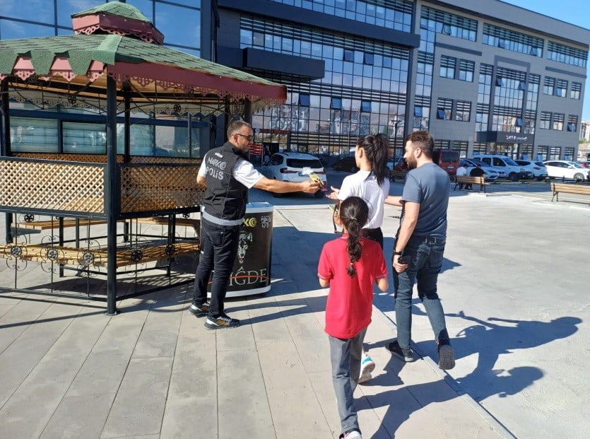 NİĞDE’DE NARKOTİKLE MÜCADELEDE 758 KİŞİYE BİLGİLENDİRME