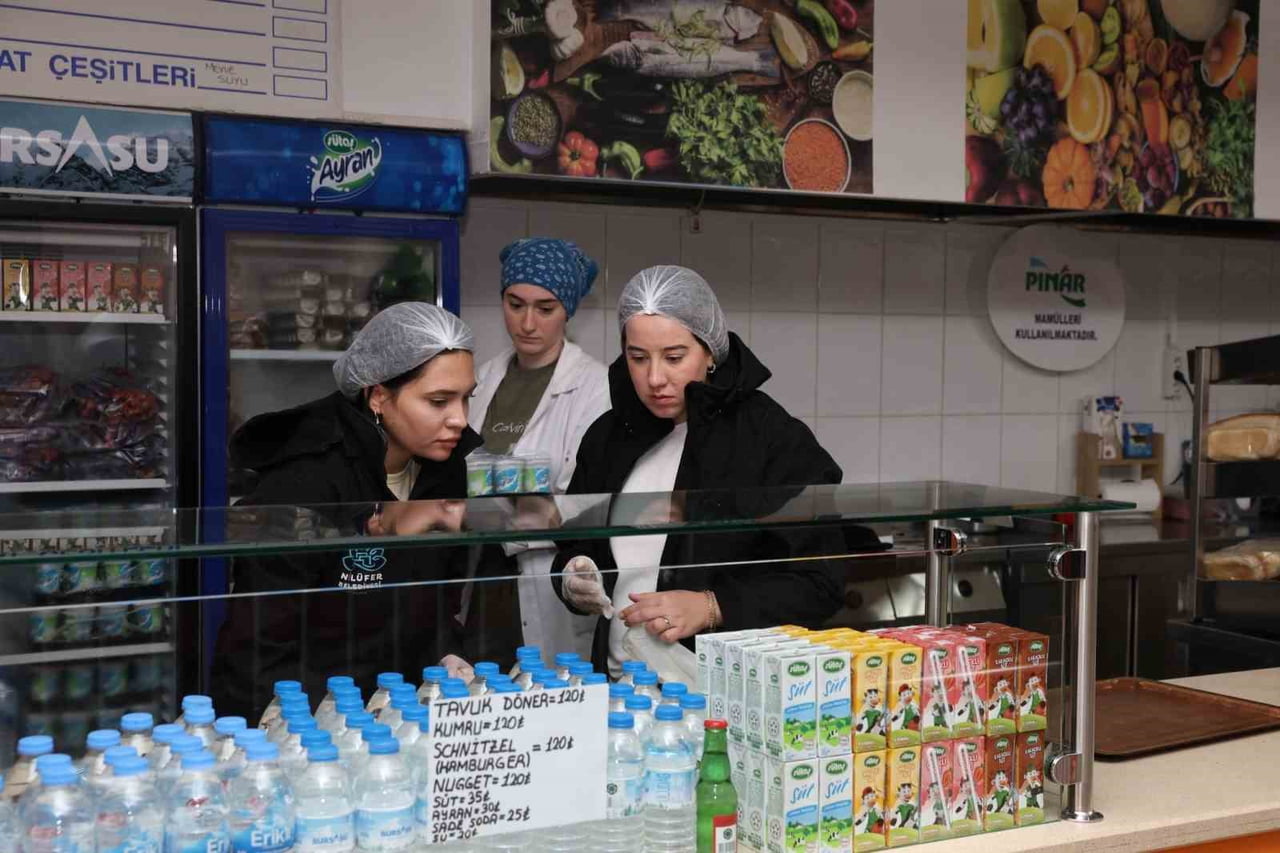 NİLÜFER’DE OKUL KANTİNLERİNE DENETİM
