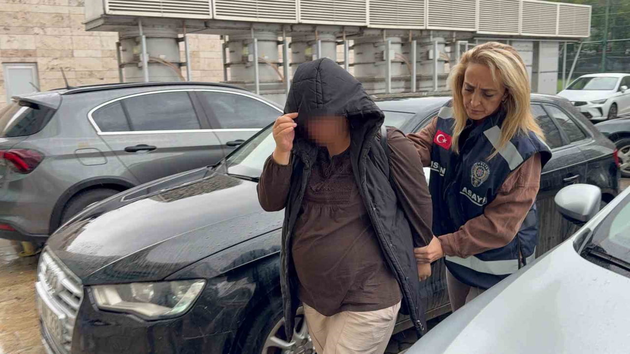 NÖBETÇİ MAHKEMEYE İFADE VEREN PEMBE Ö., TUTUKLANARAK ÇARŞAMBA KADIN KAPALI CEZAEVİNE...