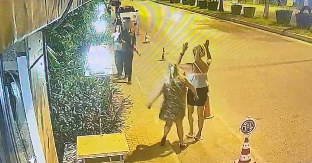 OLAY GÜVENLİK KAMERALARINA YANSIDI