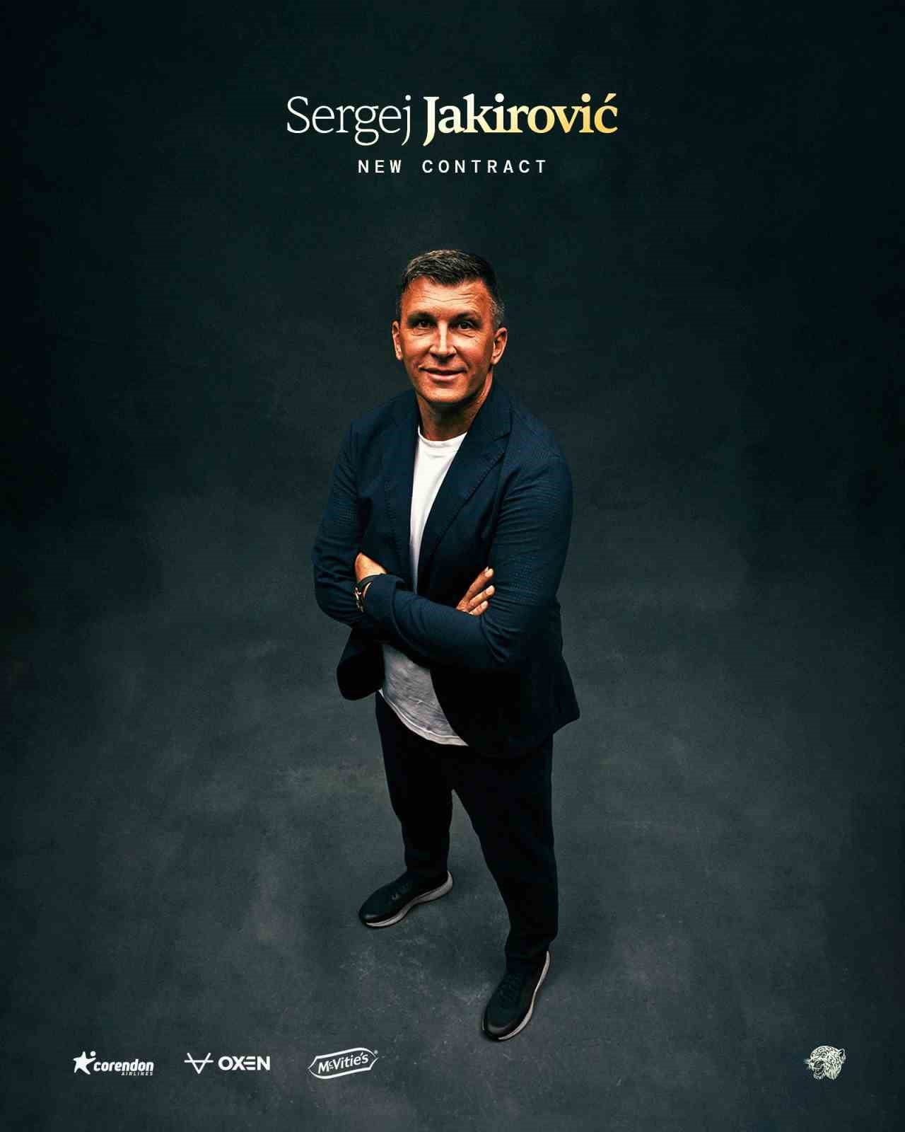 PREMİER LİG EKİPLERİNDEN HULL CİTY, TEKNİK DİREKTÖRÜ SERGEJ JAKİROVİC İLE İKİ YILLIK YENİ SÖZLEŞME...