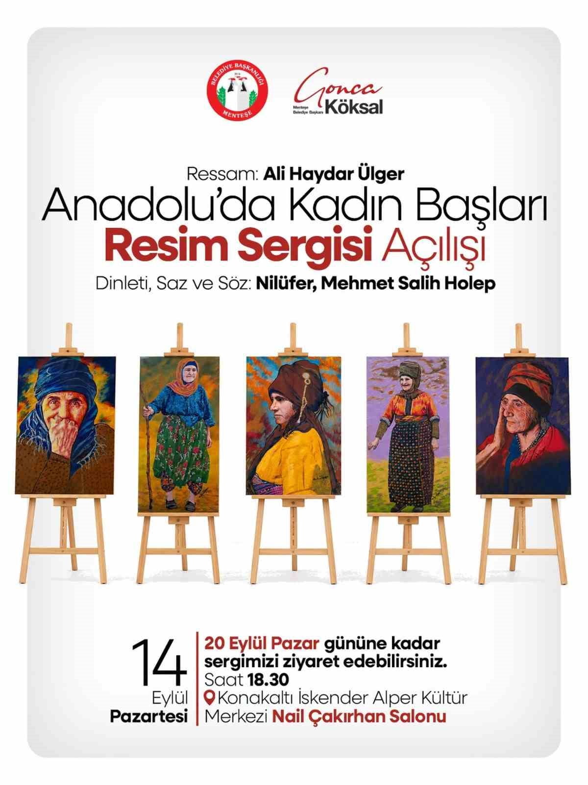 RESSAM, ARAŞTIRMACI VE YAZAR ALİ HAYDAR ÜLGER’İN “ANADOLU’DA KADIN BAŞLARI” SERGİSİ, 14 EYLÜL 2026...
