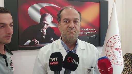 Rize'de denize acil iniş yapan uçaktaki Belçikalı 2 kişinin sağlık kontrolleri sürüyor
