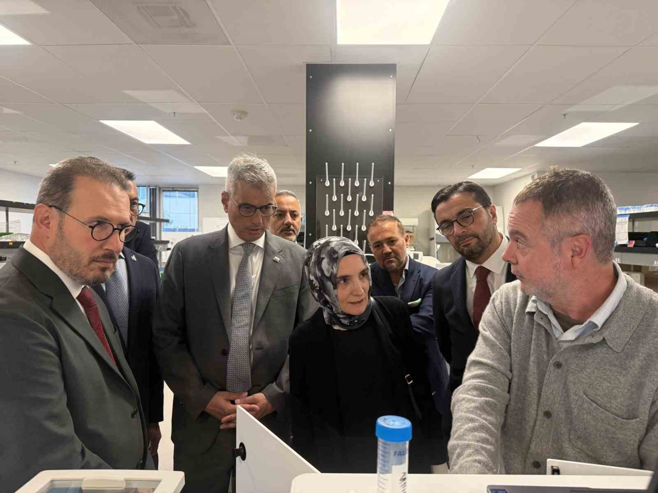 SAĞLIK BAKANI PROF. DR. KEMAL MEMİŞOĞLU, RESMİ ZİYARET KAPSAMINDA GELDİĞİ ABD'DE HERMES...