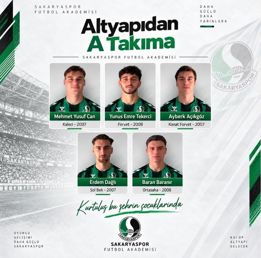 SAKARYA'DA EKREM KARABERBEROĞLU ALTYAPI TESİSLERİ’NDE FAALİYET GÖSTEREN SAKARYASPOR FUTBOL...