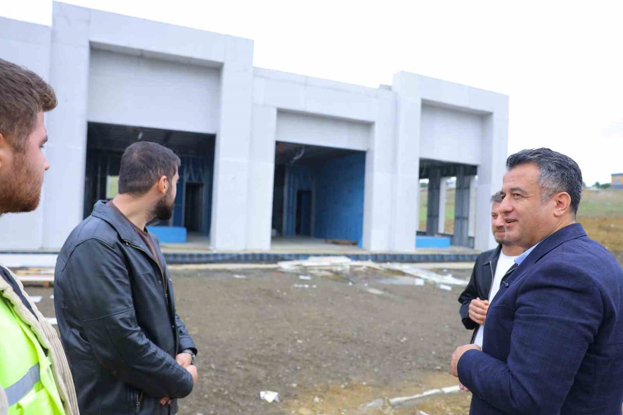 SAMSUN BÜYÜKŞEHİR BELEDİYE BAŞKANI HALİT DOĞAN, TOYBELEN SANAYİ SİTESİ’NDE DEVAM EDEN ÇALIŞMALARI...