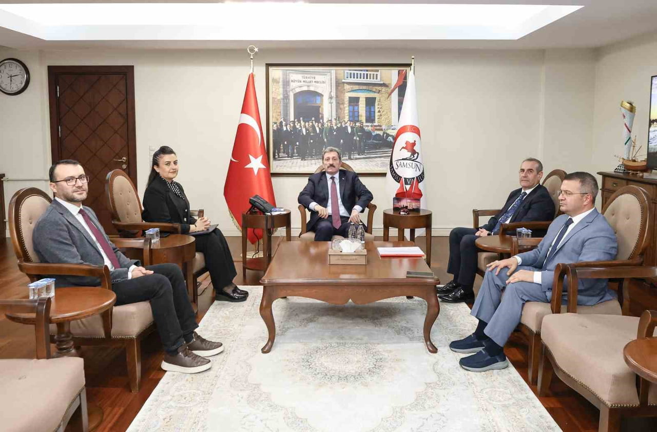 SAMSUN TEKNOPORT TEKNOLOJİ GELİŞTİRME BÖLGESİ’NİN KURULUŞ ÇALIŞMALARININ ELE ALINDIĞI TOPLANTI...