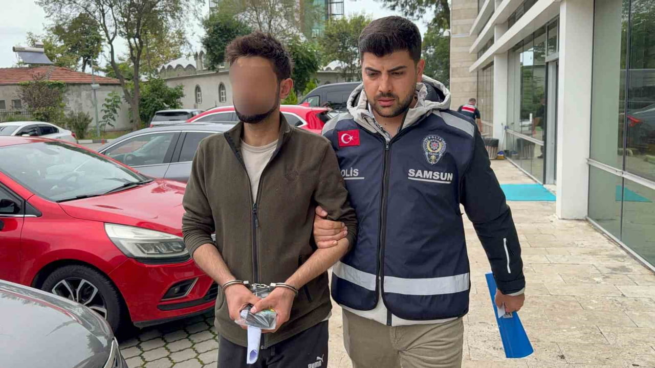 SAMSUN’UN İLKADIM İLÇESİNDE ESKİ EŞİNİ DARP EDİP TEHDİT VE HAKARETTE BULUNDUĞU ÖNE SÜRÜLEN A.A....