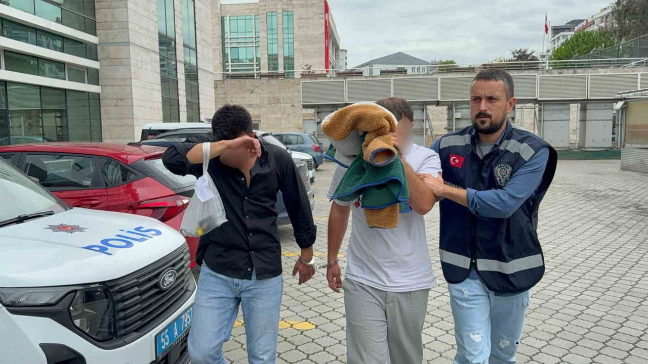 SAMSUN’UN İLKADIM VE CANİK İLÇELERİNDE DÜZENLENEN İKİ AYRI UYUŞTURUCU OPERASYONUNDA YAKALANAN 2...