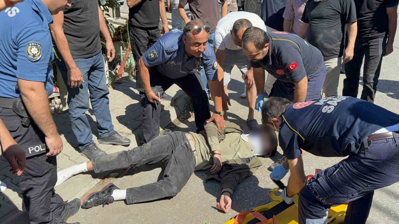 SAMSUN’UN TEKKEKÖY İLÇESİNDE MOTOSİKLET İLE OTOMOBİLİN ÇARPIŞMASI SONUCU MEYDANA GELEN TRAFİK...