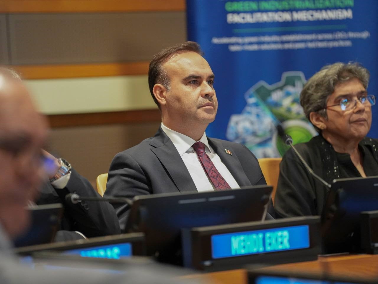 SANAYİ VE TEKNOLOJİ BAKANI MEHMET FATİH KACIR, NEW YORK’TA DÜZENLENEN EN AZ GELİŞMİŞ ÜLKELER YEŞİL...