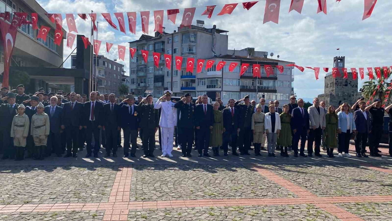 SİNOP’TA 19 EYLÜL GAZİLER GÜNÜ’NÜN 105’İNCİ YIL DÖNÜMÜ DOLAYISIYLA TÖREN...