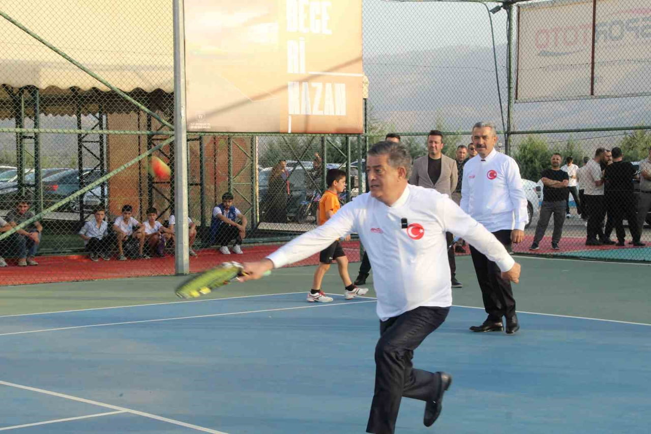 ŞIRNAK'TA BU YIL 5.'Sİ DÜZENLENECEK CUDİ CUP ULUSLARARASI TENİS TURNUVASI'NIN LANSMANI...